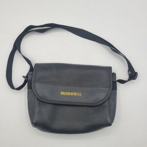 Bushnell Binoculars Soft Case w/ Shoulder Carry Strap Black 7"x6" Case Only